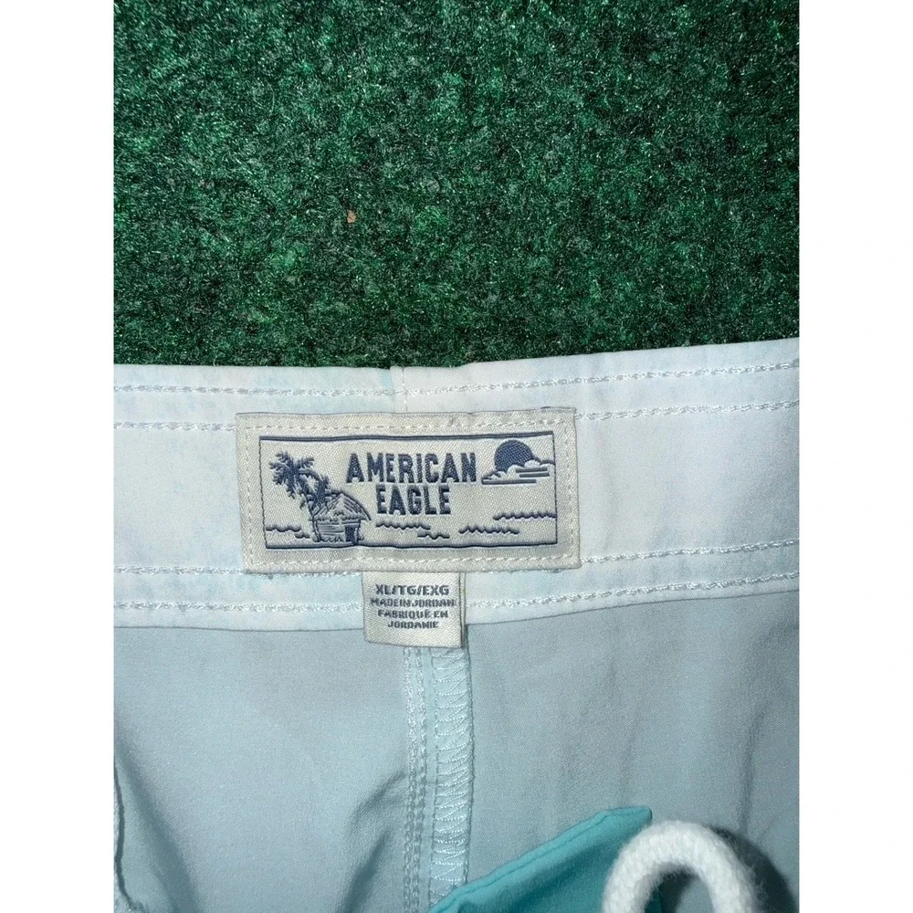 American Eagle Blue Men's Swim Trunks Size XL